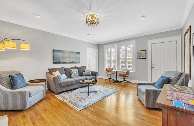 Chic Downtown 2BR Condo walk to The Well Arena