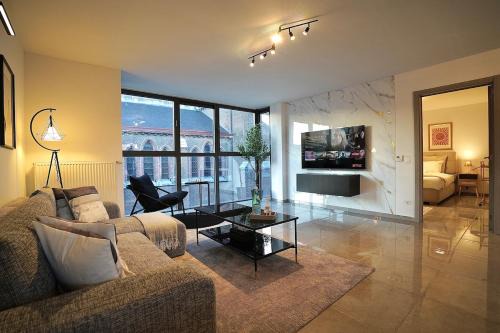Chic Loft Facing Neo-Gothic Church