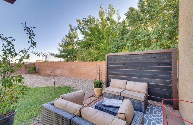 Chic New Mexico Retreat w/ Patio, Grill & Fire Pit