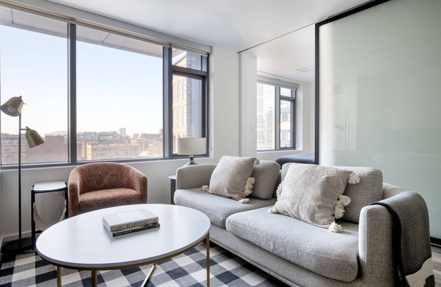 Chic South End 1BR w/ Rooftop, W/D & Gym, nr Restaurants, by Blueground