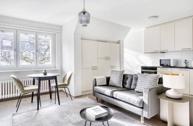 Chic Unterstrass 2.5 Room w/ Storage, 2 mins to market, by Blueground