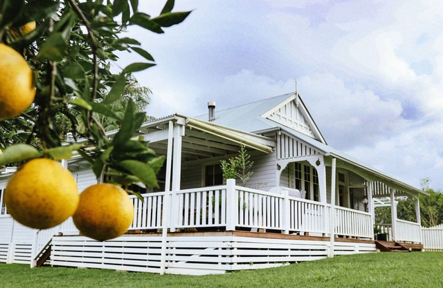 Circa a 1930s house set in Byron Bay Hinterlands