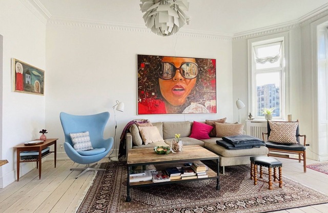 City Apartment en Frederiksberg con 2 habitaciones, capacidad 4