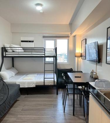City View Studio Near Fuente Osmeña With Netflix WiFi Pool - Symfoni Nichols Bossa Tower 2
