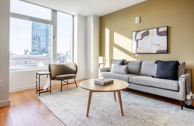 Classic Downtown 1BR w/ W/D & Gym, nr Greenway, by Blueground