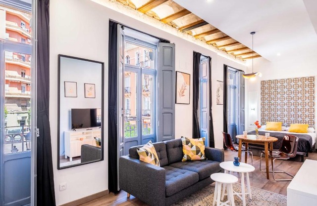 Classy Studio Apartment with Unique Design