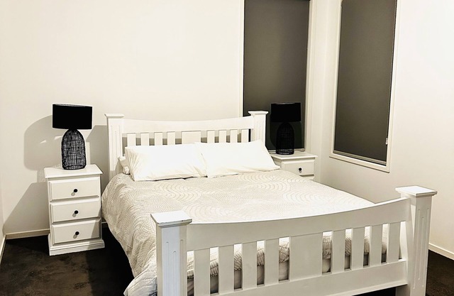 Clean and airy house in a family friendly neighbourhood. Home office available.