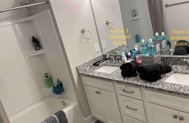 Clean and lots windows in bedroom , with private bath and closet. Furnished