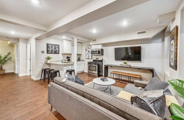 Clean, Contemporary Escape Near T