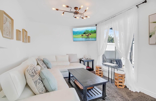 Clean two bedroom home on the water
