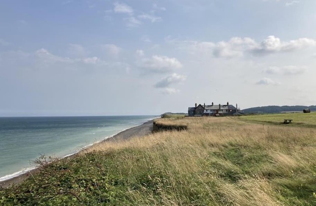 Cliff-top Coastguard's Cottage, an Off-Grid Escape