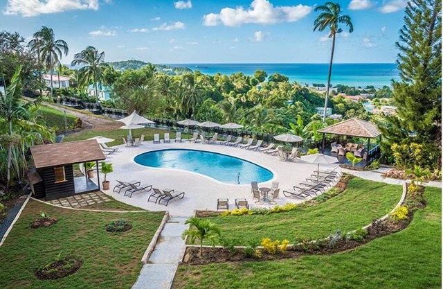 Close to Downtown Castries Market | 3 Stylish Rooms w/ Balcony, Outdoor Pool