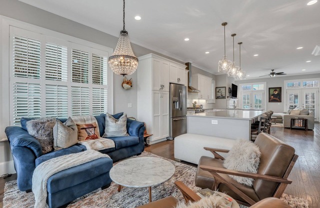 Coastal Chic Home Steps to River Front w/ Parking + Patio by Lucky Savannah