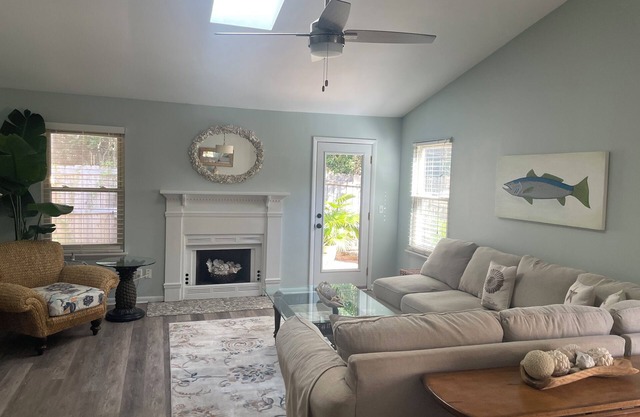 BeachY Cottage - 4 minutos en coche a la playa - $$ Derecho - Decoración con encanto-Familia-Mascota