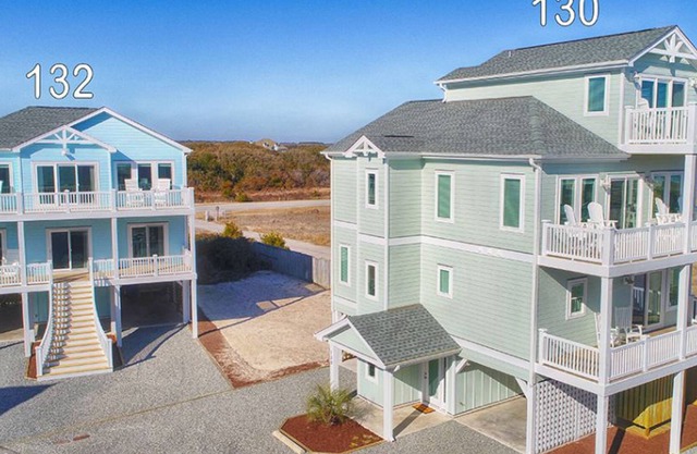 Coastal home with ocean views, 3 decks, central AC, washer/dryer & pool