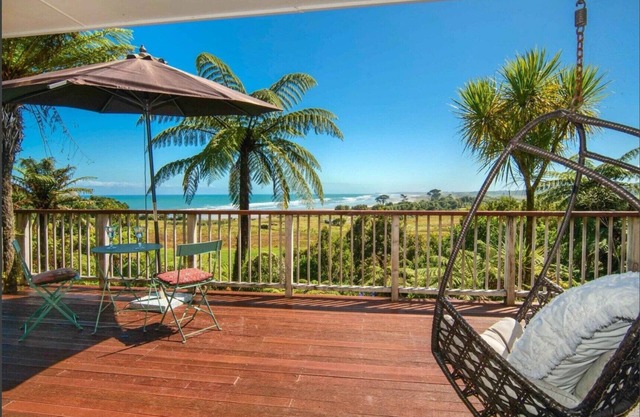 Coastal Retreat! Outstanding panoramic views while you relax on the deck!