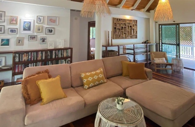 Coconut Cottage Bush retreat with coastal vibe.