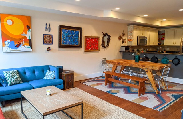 Colorful, Artsy and Spacious 3BR/3BA 2 Level Condo