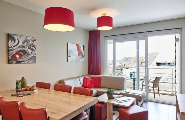 Comfortable apartment for 6 people in Zeebrugge