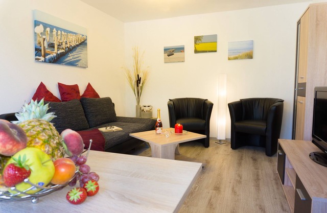 cómodo apartamento en Pruchten, Ostsee-Zingst / Darß 2-3 pers., zona tranquila