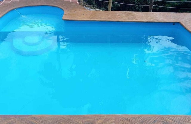 Confortable cabaña, con diversos paisajes y el espectacular río santodomingo