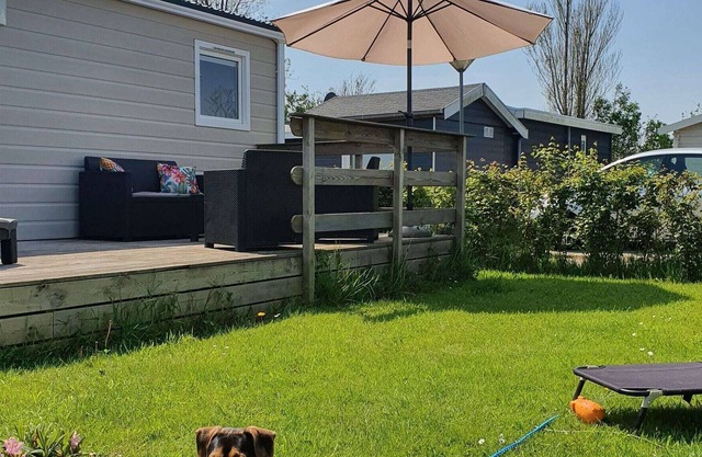 Chalet confortable con lavavajillas, cerca del mar de Wadden
