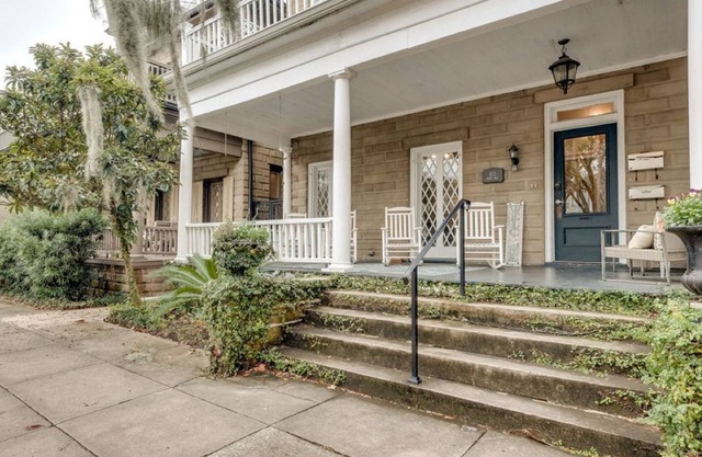 Cómodo escape en el centro histórico de Savannah