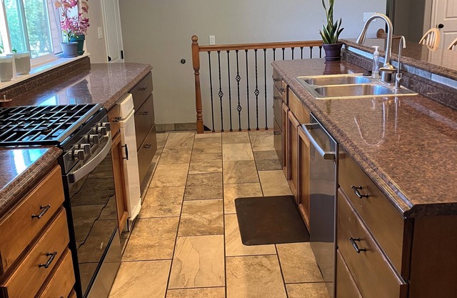 Comfortable family home with huge backyard in quiet neighborhood in Cedar City.