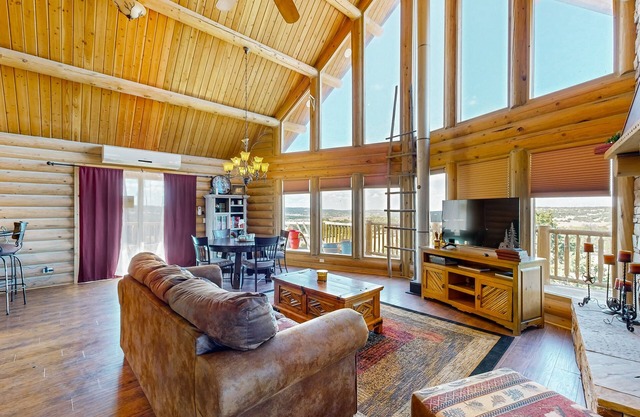 Comfortable home with large deck on 20 acres - surrounded by National Forest