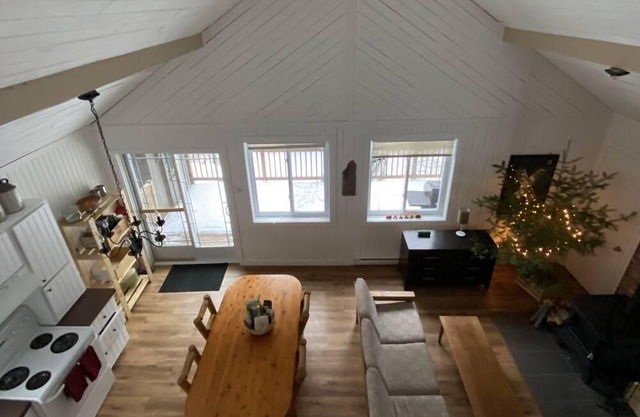 Comfortable rustic chalet in beautiful setting.