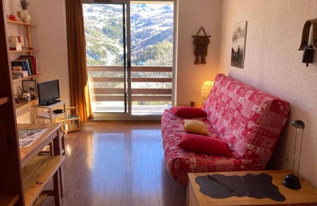 Estudio cómodo en Sauze, 28m², cerca de pistas