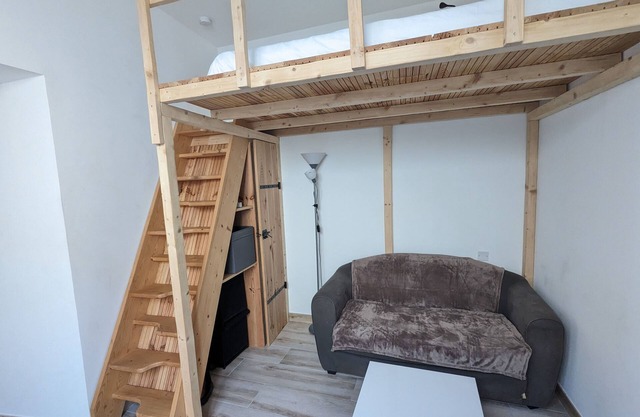 Comfortable studio of 18 m² for 2 people.