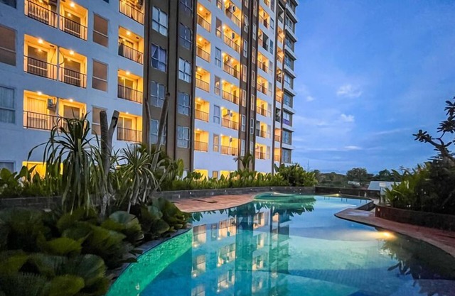 Comfy 1BR Apartment at Tamansari Skylounge Makassar