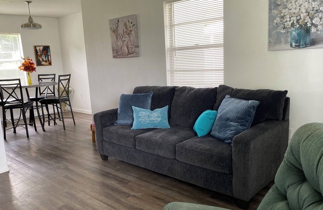 Comfy little home in the outskirts of town, close to Wawa!