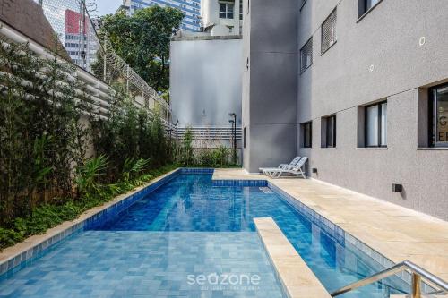 Estadía completa con piscina, cerca del metro y de la Plaza de la Sé – APS