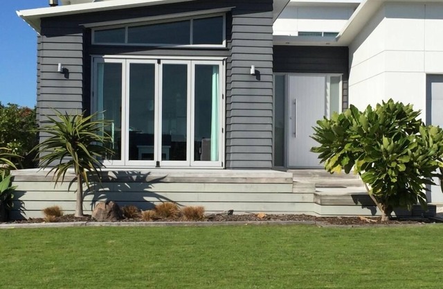Casa contemporánea de 4 dormitorios en la playa