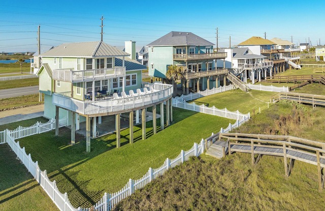 Contemporary Beachfront Home w/ 2 Decks, Fenced Yard, Private Walkover