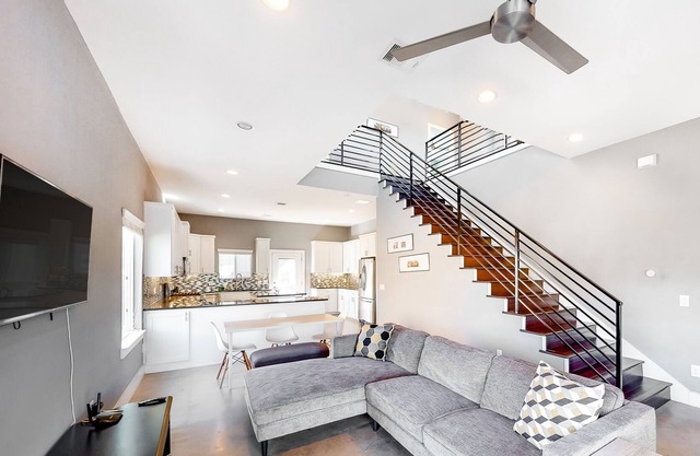 Contemporary, Dog-Friendly Getaway w/ Free WiFi, Central A/C, & a Washer/Dryer