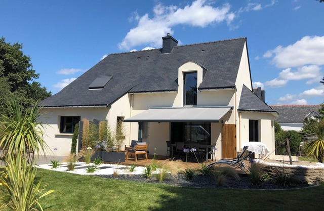 Casa contemporánea Surzur Morbihan Golfo península de Rhuys válvulas