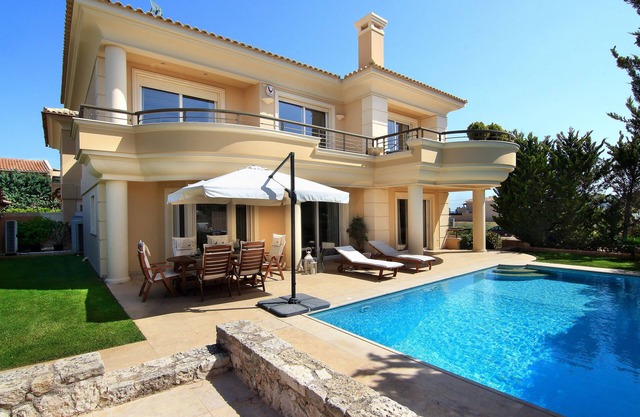 Contemporary luxury villa with eclectic design a few steps away from Varkiza bay