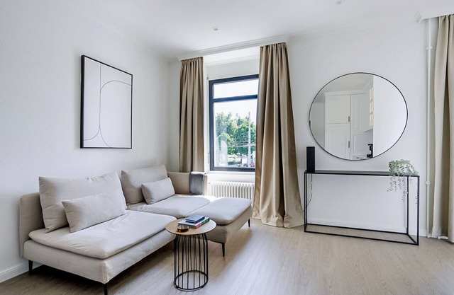 Convenient Hard 1BR, near Tram Stop, Restaurants & Shops, by Blueground