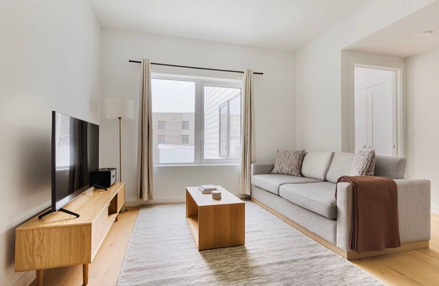 Cool Jersey City 1BR w/ elevator, A/C, by Blueground