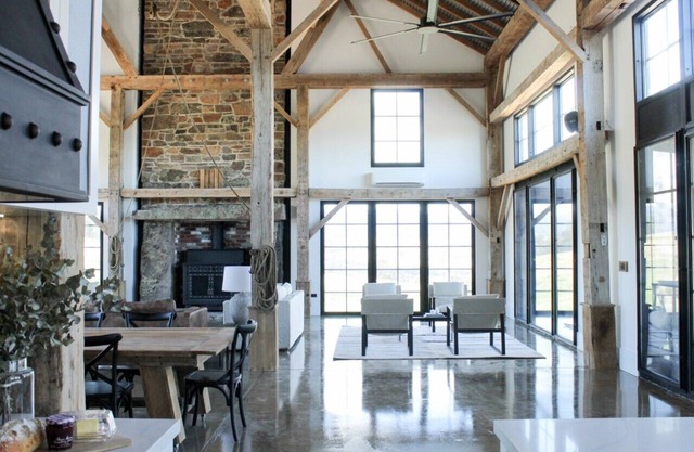 Coombs Hill Barn - 160 year-old imported barn