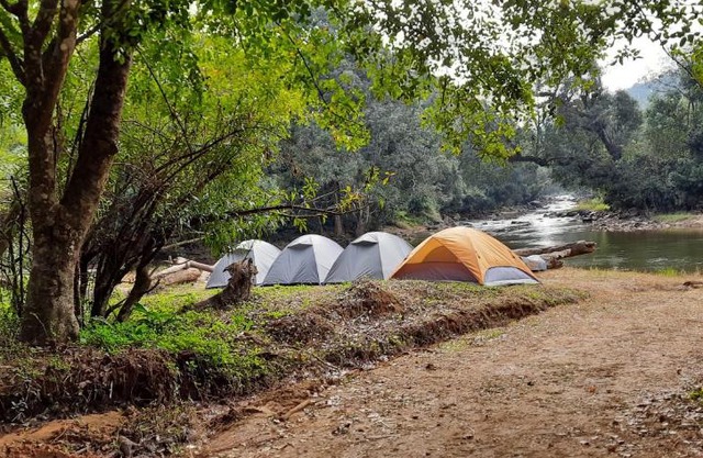 Coorg River Rock Camping