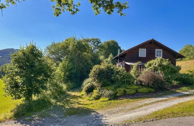 Cosy wooden house with terrace, Bavarian Forest