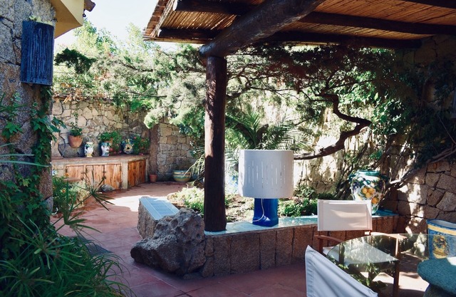 Costa Smeralda - Porto Cervo, vista panorámica del campo de golf y espacios abiertos