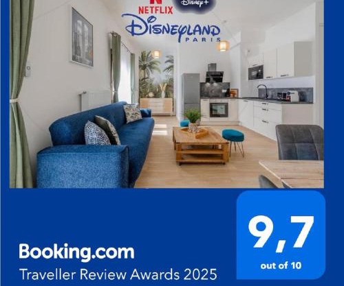Cosy Apartment - Parking, Garden,10mn from Disneyland!