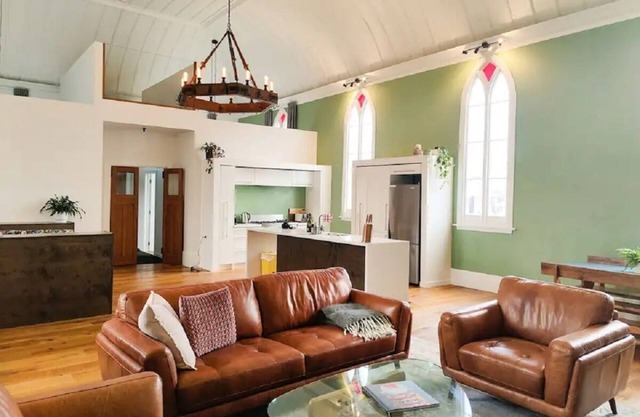Cosy Historical Chuch in Quaint Mountain Village.