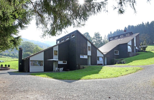 Casas de retiro en el bosque de Valme