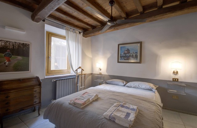 Acogedora casa de pueblo medieval, entre lago, mar, baños termales, Roma, Viterbo, Umbría